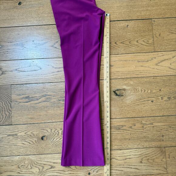 ASOS Design Dress Pants Women SZ 28" X 32" Magenta Orchid Career Work Slacks - Picture 6 of 6